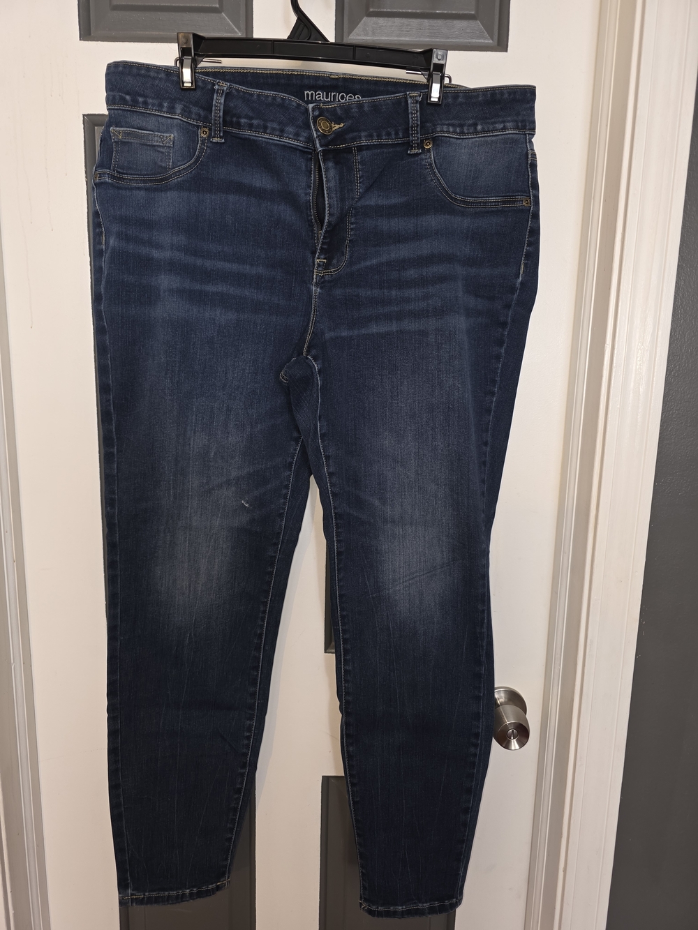 Maurices Dark Blue Stretch Women's Jeans Size 18w